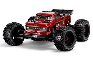 ARRMA OUTCAST 4X4 BLX 4S RC Stunt Truck Electric Brushless 4WD 1/10 Scale RTR - Red
