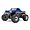 Traxxas Bigfoot 4X4 BL-2s RC Monster Truck Electric Brushless 4WD 1/10 Scale RTR - Blue 67134-4