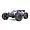 ARRMA Kraton 6S V6 BLX 1/8 scale RC truggy in a pink, blue, and white patterned livery, shown from a front three-quarter angle against a white background.