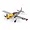 E-Flite RC Plane UMX P-51D Mustang "Detroit Miss" 500mm Warbird BNF Basic with AS3X and Smart Technology EFLU7350