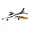 E-Flite RC Plane Habu SS (Super Sport) 700mm EDF Jet BNF Basic with AS3X and Safe Select Technology EFL02350