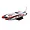 Pro Boat Blackjack 24" Catamaran Brushless Electric RC Speed Boat - Red & White PRB08049T2