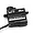 A black Yeah Racing Hackgear micro digital servo with a 2kg rating, featuring a metal casing and white printed branding.