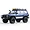 FMS FCX10 Pro Toyota Land Cruiser LC80 RS V2 RC Rock Crawler Electric Brushless 4WD 1/10 Scale RTR - Blue FMS11061RSBU-PROV2
