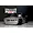A painted silver Pandora RC KPGC10 Skyline GT-R Hakosuka drift body shell mounted on an RC chassis against a dark background.