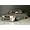 Pandora RC Toyota Hilux RN80 RC drift body shell painted metallic grey with wide fenders and custom wheels on a marble surface.