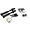 MIP Slash 4x4, Stampede 4x4 & Rally 4x4 & Rally X-Duty Splined Front CVD Steel Drive Shafts 2Pcs 18150