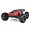 ARRMA Kraton 6S BLX V5 1/8 scale RC truggy in red and black, shown from a front three-quarter angle on a white background.