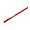 A red anodized aluminium Traxxas centre drive shaft for RC vehicles, shown against a plain white background.