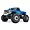 Traxxas Bigfoot No.1 2022 RC Monster Truck Electric 2WD 1/10 Scale RTR with LED Light Kit - Blue 36034-61