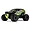 ARRMA Gorgon 4X2 Mega 550 RC Monster Truck Electric 2WD 1/10 Scale RTR - Yellow ARA3230ST1