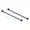 GPM Silver Aluminium Steering Links 2Pcs UDR162-S