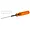 MIP 5/64 inch G2 hex driver with a translucent orange handle and black metal shaft, isolated on a white background.