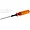 MIP 2.5mm G2 ball hex driver with a translucent orange handle and black metal shaft, featuring the MIP logo and website text.