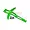 GPM Aluminium Front Chassis Brace - Green TXMS048CN-G