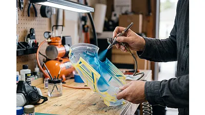 How to Paint an RC Body Shell...with an Airbrush!