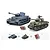 Heng Long RC Tanks - M4A3 Sherman vs Panzer IV (F2 Type) Rival Bundle