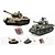 Heng Long 1/16 USA M4A3 "Sherman" & USA M26 "Pershing" Tanks - WWII Allied Bundle