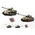 Heng Long 1/16 German King Tiger (Henschel) & German Panther Type G RC Tank - German Tank Bundle