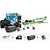 FMS RC Plane Ranger EP Reflex V3 1.2m Green - Learn To Fly Bundle