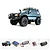 FMS FCX10 OVR LC80 RS Land Cruiser 80 RC Rock Crawler Electric Brushless 4WD 1/10 Scale RTR - Green (+ 4 Other Products) Bundle