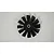 E-Flite 90mm 12 Blade EDF Fan Rotor EFLA9012R