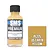 A bottle of Scale Modellers Supply US Earth Yellow paint next to a color swatch square.