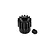 GPM 40Cr Steel 14T 32dp/0.8Mod Pinion Gear MG514T/0.8M-BK