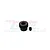 A black steel 22T pinion gear for RC cars, shown with a small grub screw against a GPM Racing logo background.