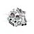 GPM Aluminium Front Steering Hubs & Rear Hubs with Oversized Bearings Set - Silver TXM2122N-S