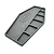 Reefs RC Shield Silicone Parts Tray - Grey REEFS227