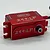 Reefs RC Aluminium 299LP Low Profile 23kg 8.4V Brushless Metal Gear Servo - Red REEFS130