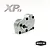 Reefs RC Aluminium XPT3 LCG Complete Transmission - Silver REEFS181