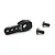 Reefs RC Aluminium 25T Shorty Micro Servo Horn - Black REEFS131