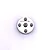 Reefs RC Aluminium 25T Micro Round Servo Horn - Silver REEFS132