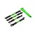 Traxxas Aluminium Adjustable Turnbuckle Set with Wrench 5Pcs - Green 3741G