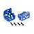 Traxxas Aluminium Motor Mounts 2Pcs - Blue 7760-BLUE