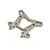 TLR Aluminium Front Shock Tower - Gunmetal TLR244048