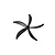 E-Flite 10x9 5-Blade Prop - Right EFLP10905BR