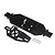 Losi 4mm Chassis with Brace Plate - Black LOS251113