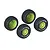 ARRMA 1.2" dBoots Fortress Tyres on Yellow Rims - Glued Wheels 4Pcs ARA550115