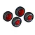 ARRMA 1.2" dBoots Fortress Tyres on Red Rims - Glued Wheels 4Pcs ARA550116