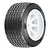 Pro-Line 1.9" VTA 31mm Rear Tyres on 8 Spoke White Rims - Glued Wheels 2Pcs PRM1013917