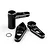 Yeah Racing Aluminium Steering Arm Set - Black KYOP-024BK