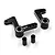 Yeah Racing Aluminium Steering Assembly - Black TARC-001BK