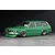 Pandora 1/10 Mazda RX-3 Savanna Sports Wagon Unpainted Body Shell - Clear PAB-3219
