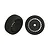 ARRMA 3.3" dBoots Exabyte Tyres on Black Aero Rims 2Pcs ARA550098