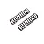 Axial 100mm 3.0 Rate (Orange) Shock Spring 2Pcs AXI253006