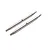 Axial Stainless Steel 6x163.5mm Turnbuckles 2Pcs AXI254003