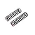 Axial 100mm 4.0 Rate (Red) Shock Springs 2Pcs AXI253007